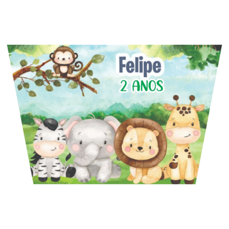 Atelie Guine Rotulo Balde de Pipoca