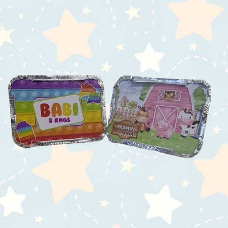 Atelie Guinê Rotulo Marmitinha